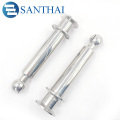 3A DIN SMS Weld,Clamp,Male  Connection Way  Food Grade Stainless Steel Rotary Cleaning Spray Ball with Long type Double Ferrule